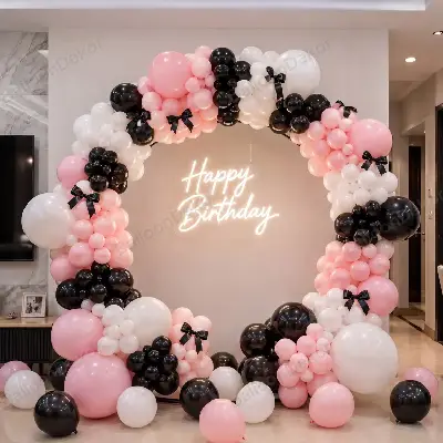 Kids birthday party balloon theme